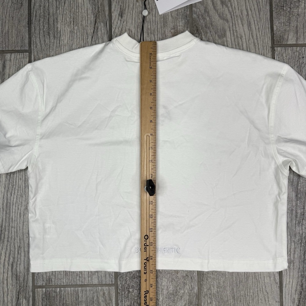 Eastside Golf Shirt Womens White Cropped NWT Crop Top‎ Golfing Gym Embroidered M - Picture 10 of 10